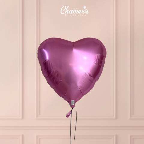Globo en forma de corazón