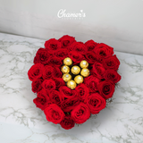 Corazón “chocolate”